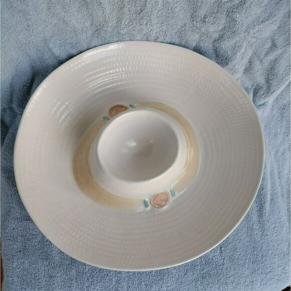 Vintage Treasure Craft Chip Dip Dish, Sombrero Cowboy Hat USA Large Serving Bowl - Picture 5 of 6